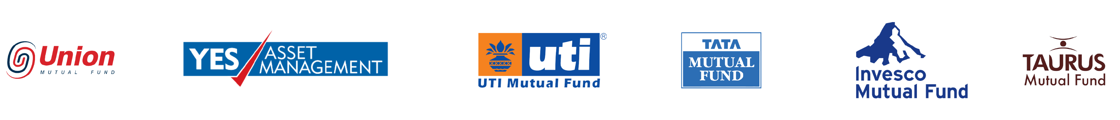 Union, Yes, UTI, Tata, Invesco, Taurus
